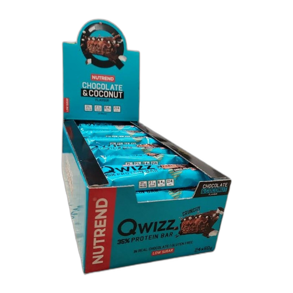 Nutrend Qwizz 35% Protein Bar - 24 x 60g