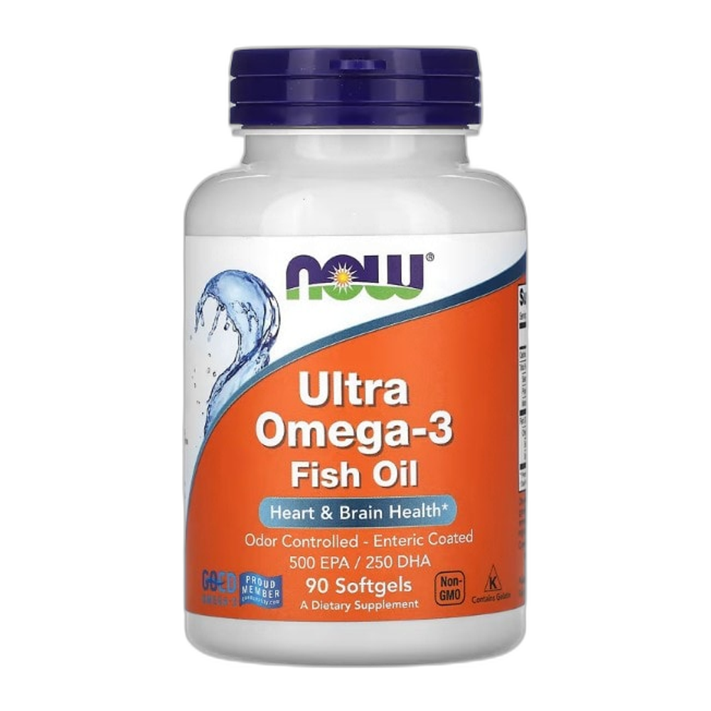 NOW Foods Ultra Omega-3 - 90 softgels