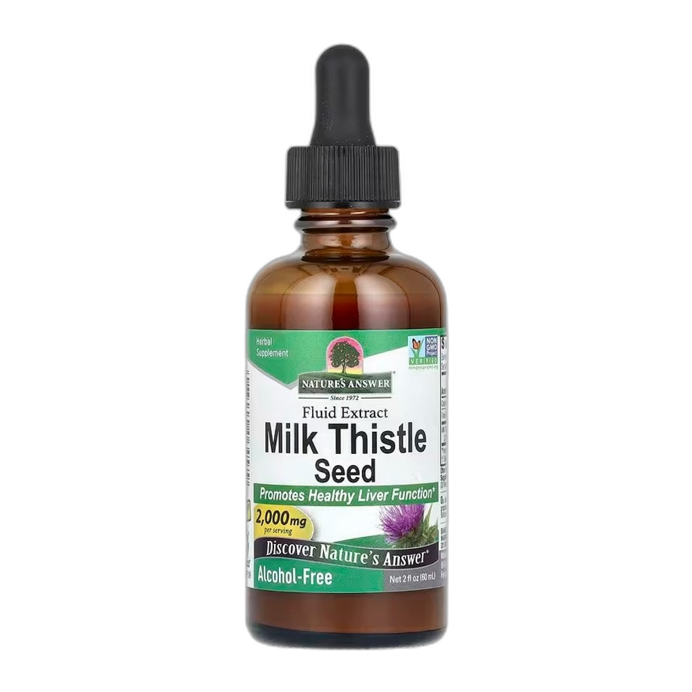 Nature's Answer Milk Thistle Seed Extract, 2000mg - 60 ml.