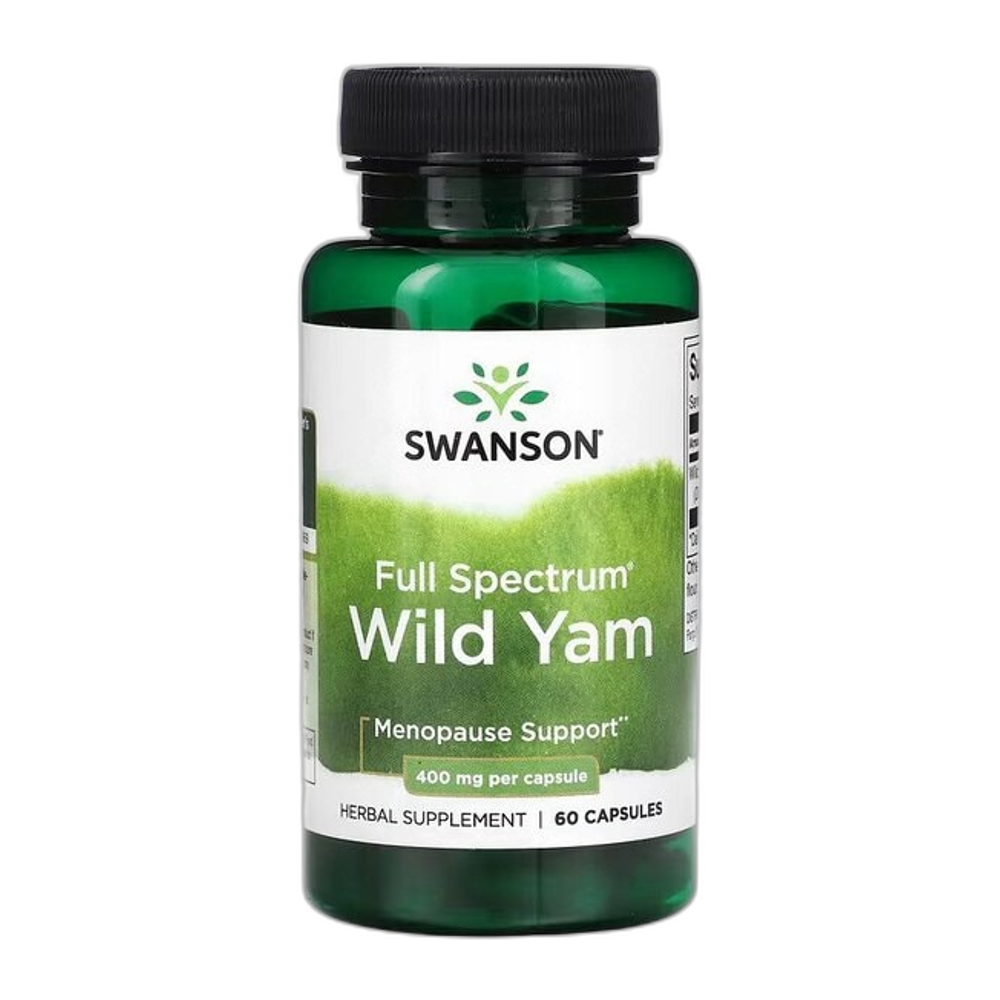 Swanson Full Spectrum Wild Yam, 400mg - 60 caps