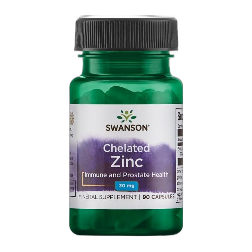 Swanson Albion Zinc, 30mg - 90 caps
