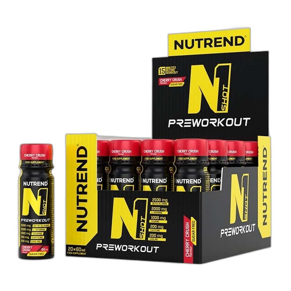 Nutrend N1 Shot, Cherry Crush - 20 x 60 ml.