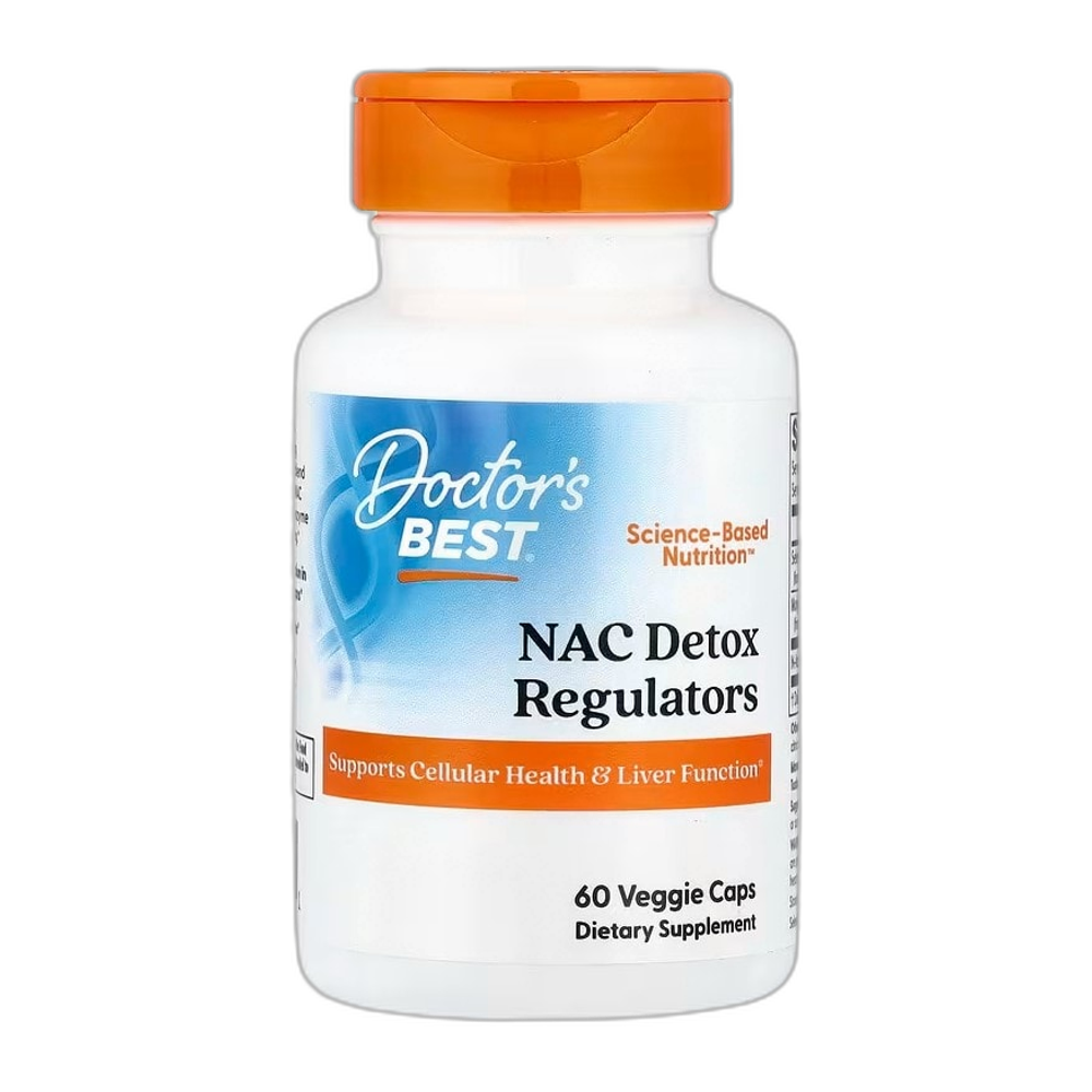 Doctor's Best NAC Detox Regulators - 60 vcaps