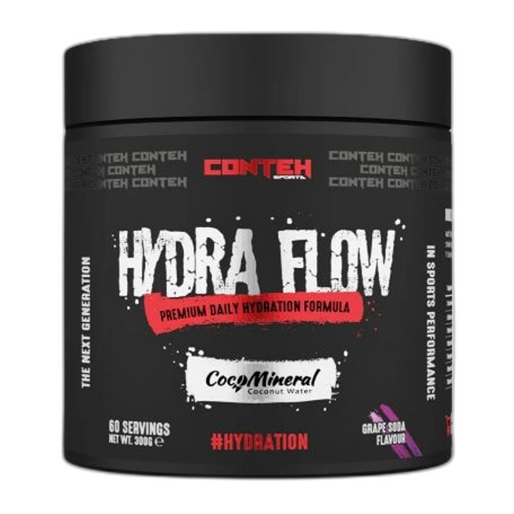 Conteh Sports Hydra Flow, Grape Soda - 300g