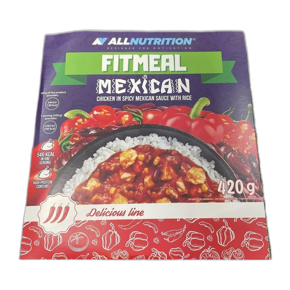 Allnutrition Fitmeal, Mexican - 420g