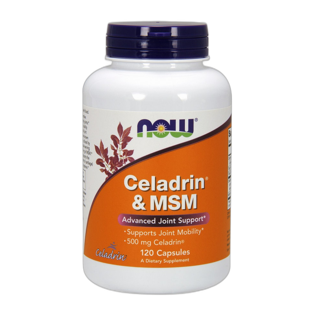NOW Foods Celadrin & MSM, 500mg - 120 caps