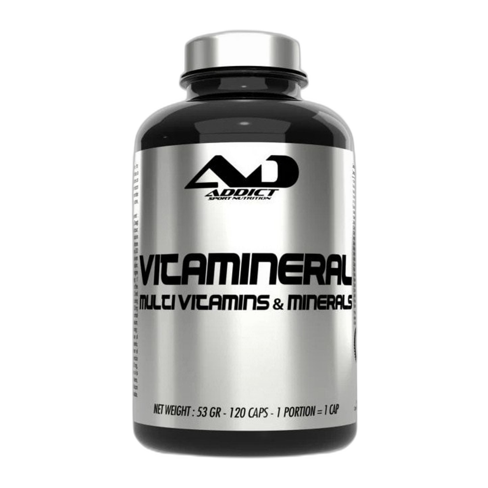 Addict Sport Nutrition Vitamineral - 120 caps