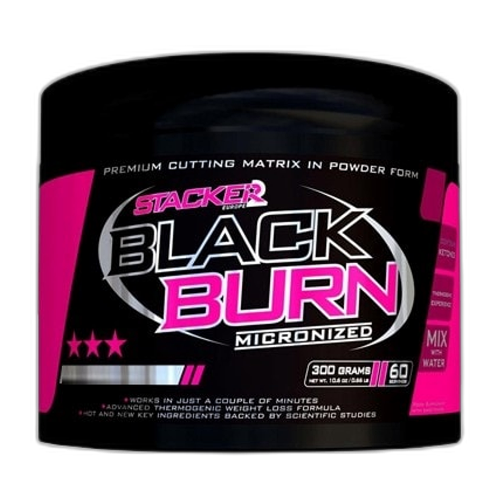 Stacker2 Europe Black Burn Micronized - 300g