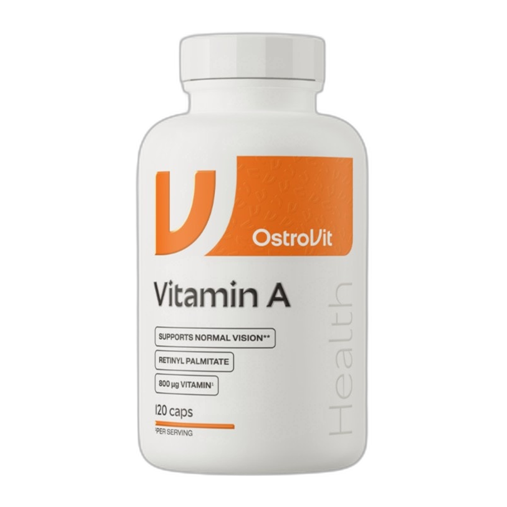 OstroVit Vitamin A, 800mcg - 120 caps