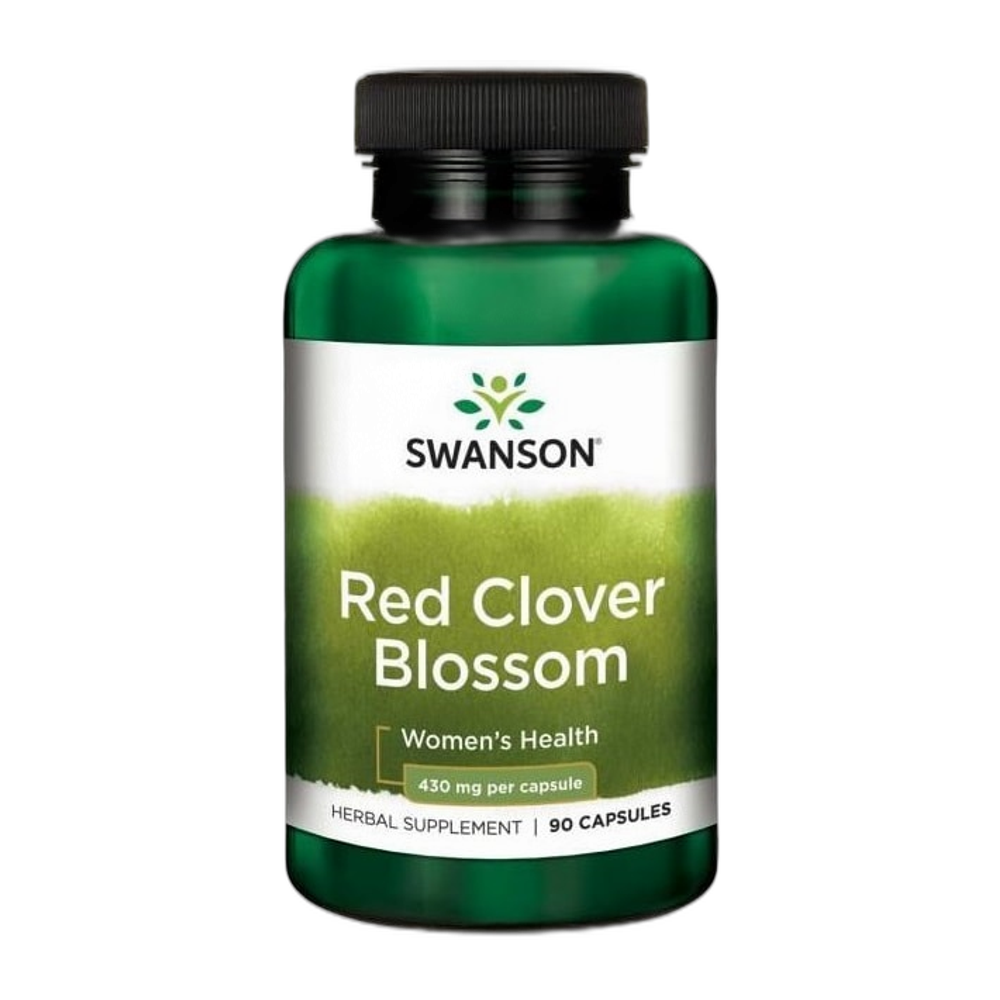 Swanson Red Clover Blossom, 430mg - 90 caps