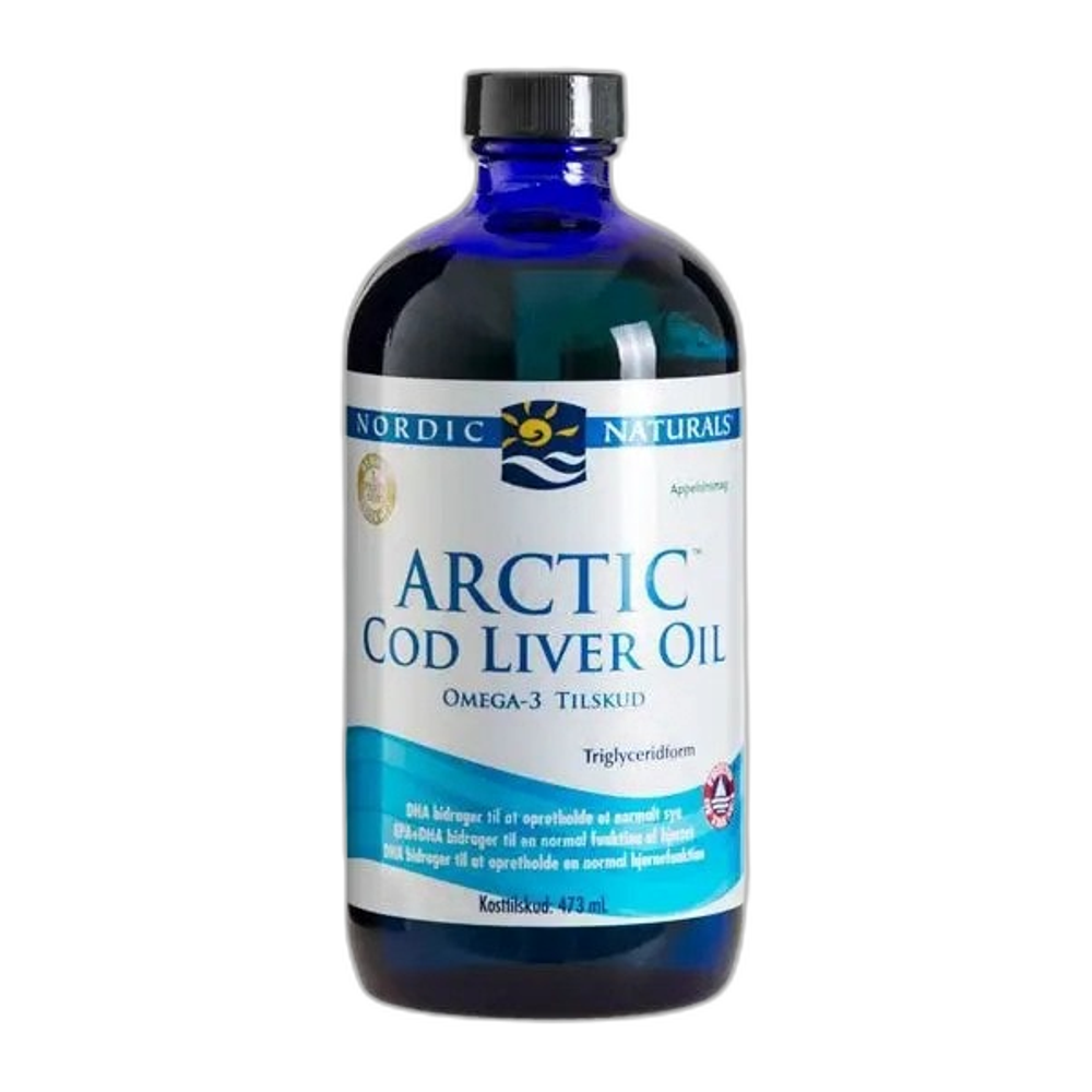 Nordic Naturals (Danish Label) Arctic Cod Liver Oil, 1060mg Orange - 473 ml.