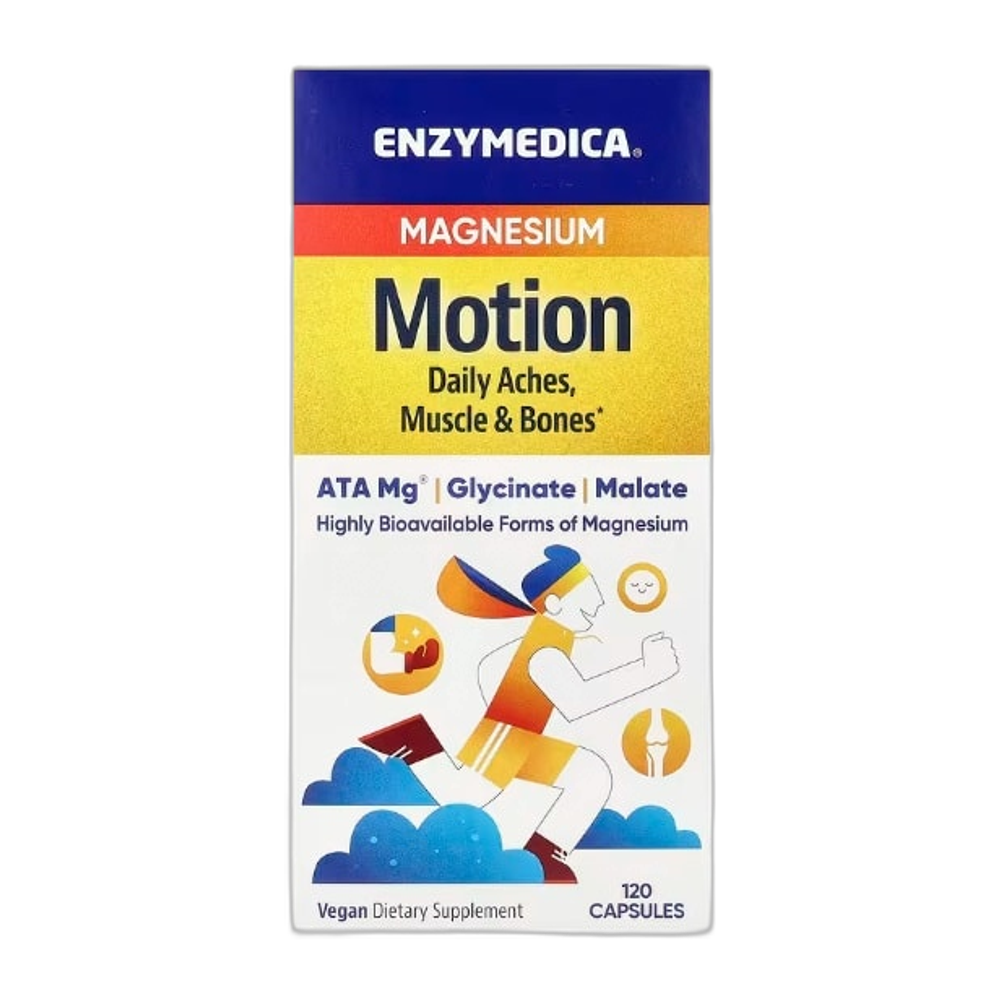 Enzymedica Magnesium Motion - 120 caps