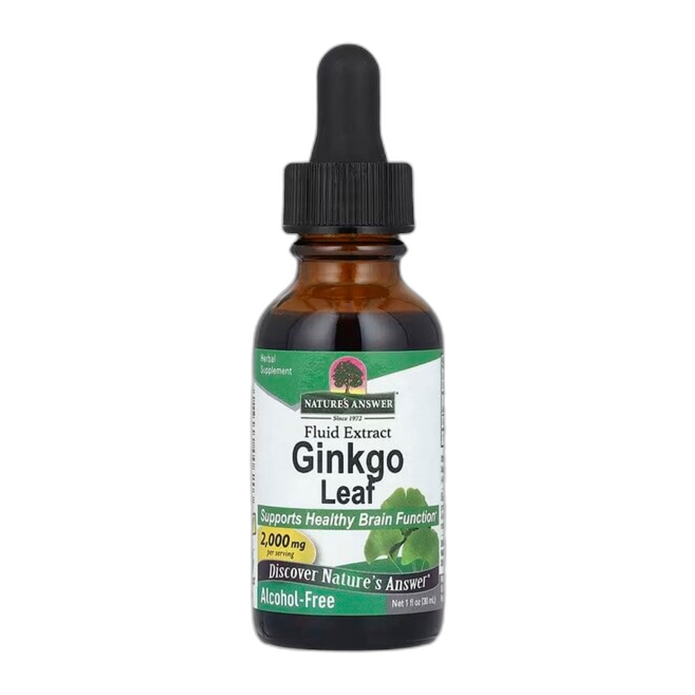 Nature's Answer Ginkgo Leaf, 2000mg - 30 ml.