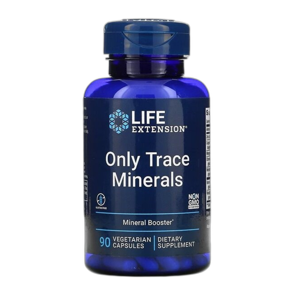 Life Extension Only Trace Minerals - 90 vcaps