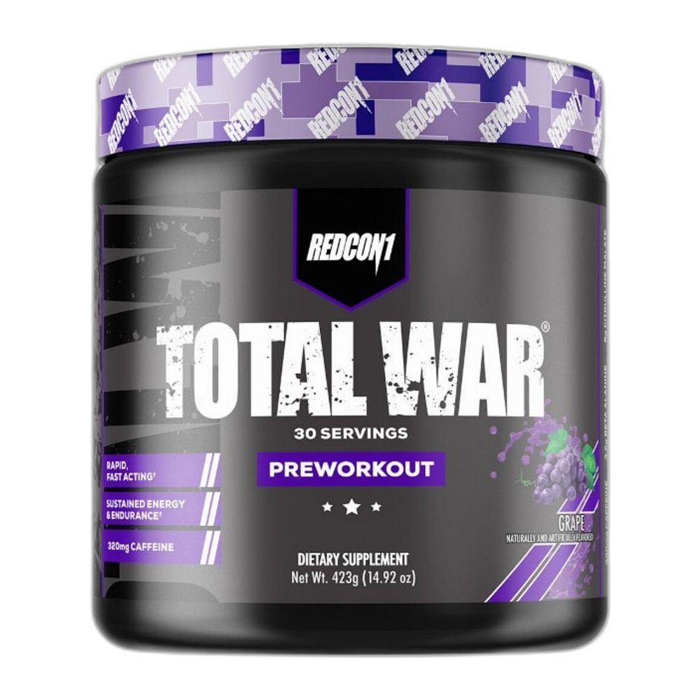 Redcon1 Total War - Preworkout, Grape - 423g