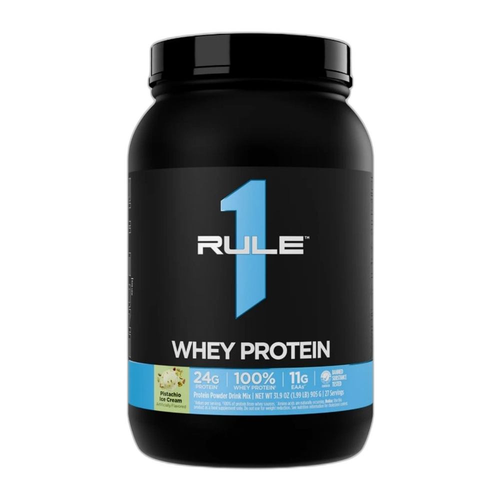 Rule One Whey Protein, Pistachio Ice Cream - 905g