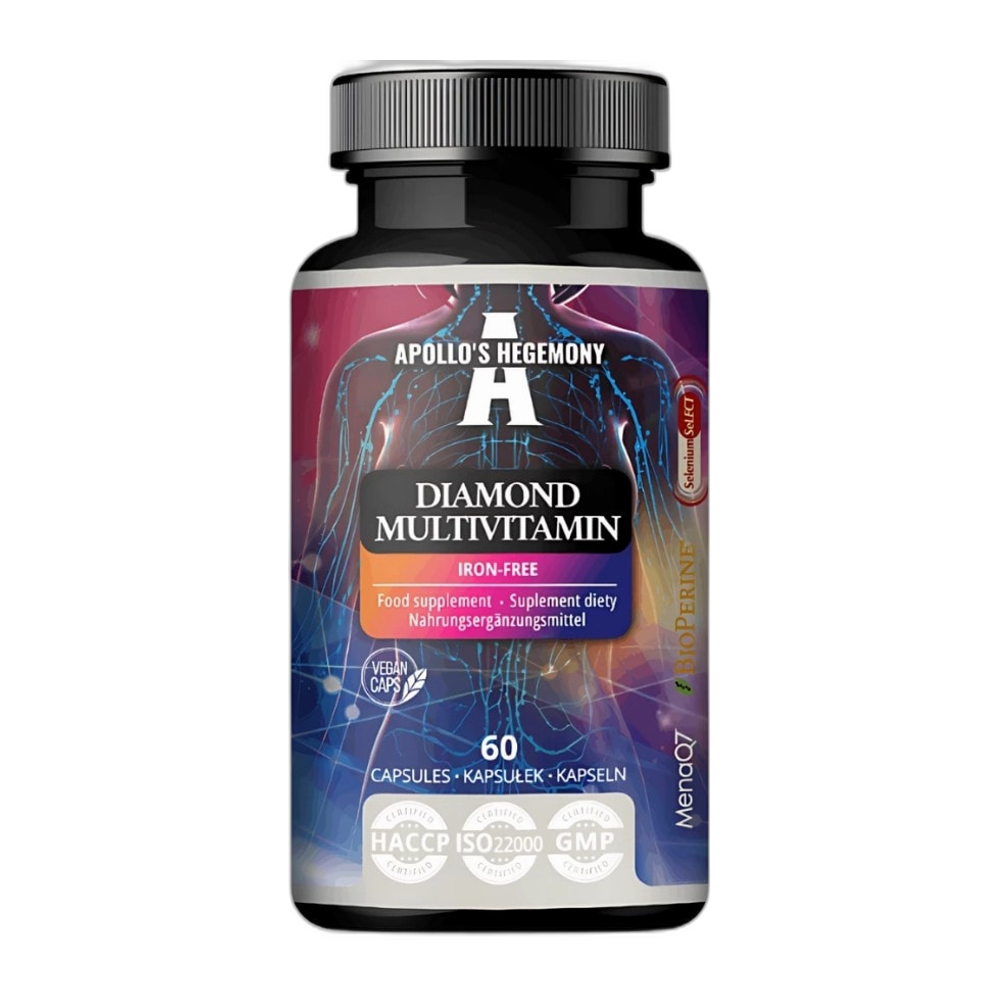 Apollo's Hegemony Diamond Multivitamin Iron-Free - 60 vcaps