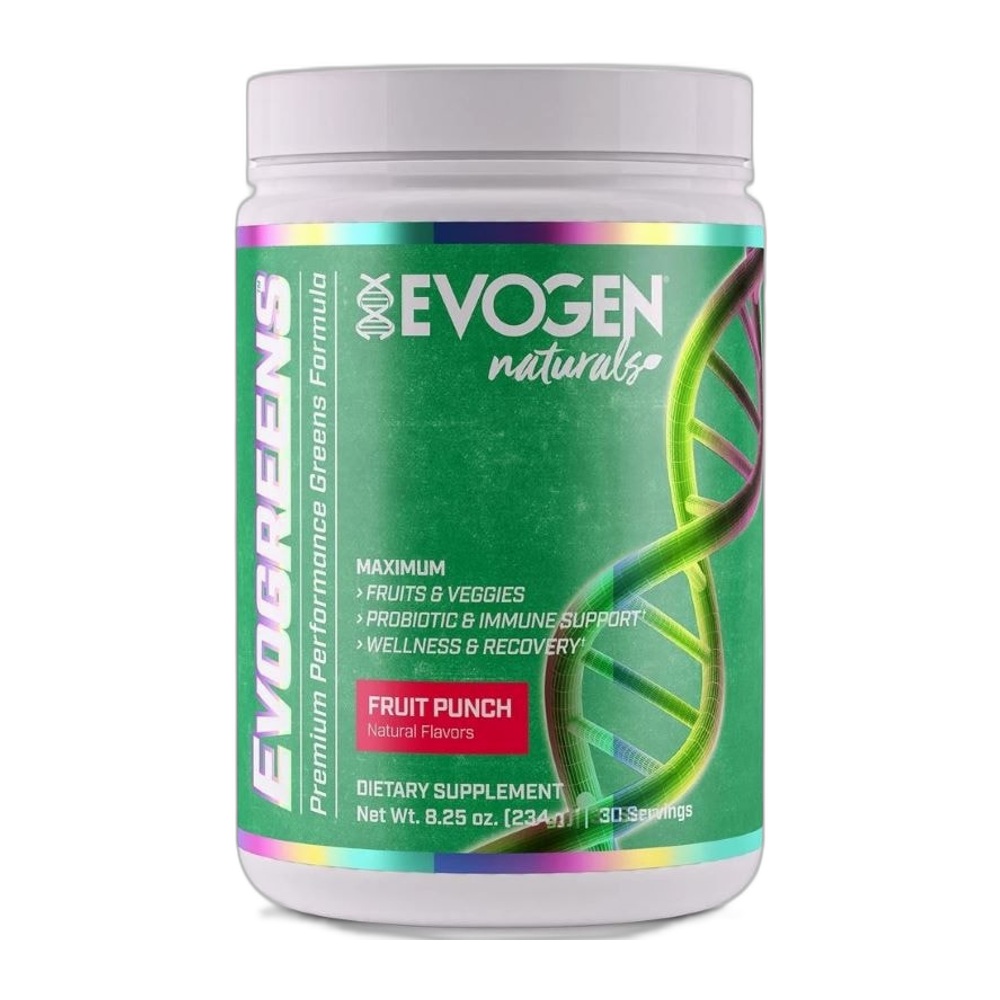 Evogen Evogreens Naturals, Fruit Punch - 234g
