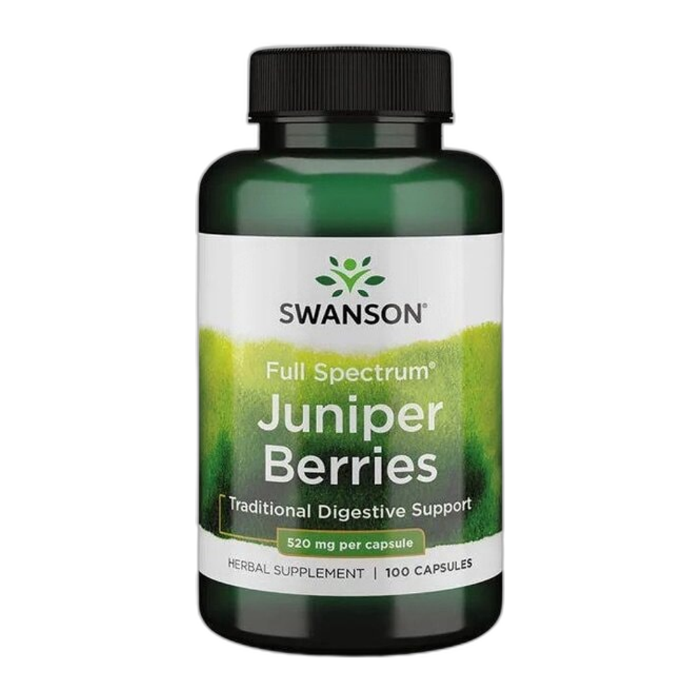 Swanson Full Spectrum Juniper Berries, 520mg - 100 caps