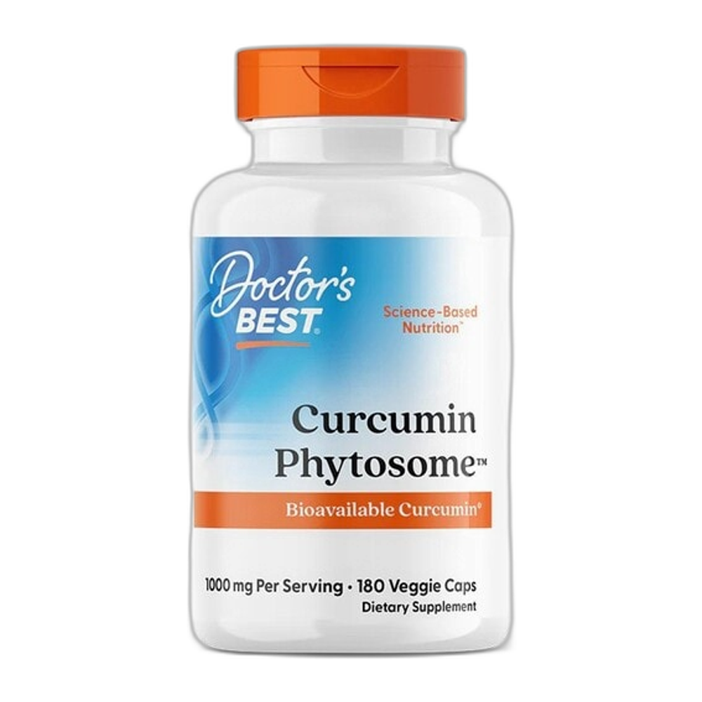Doctor's Best Curcumin Phytosome, 1000mg - 180 vcaps
