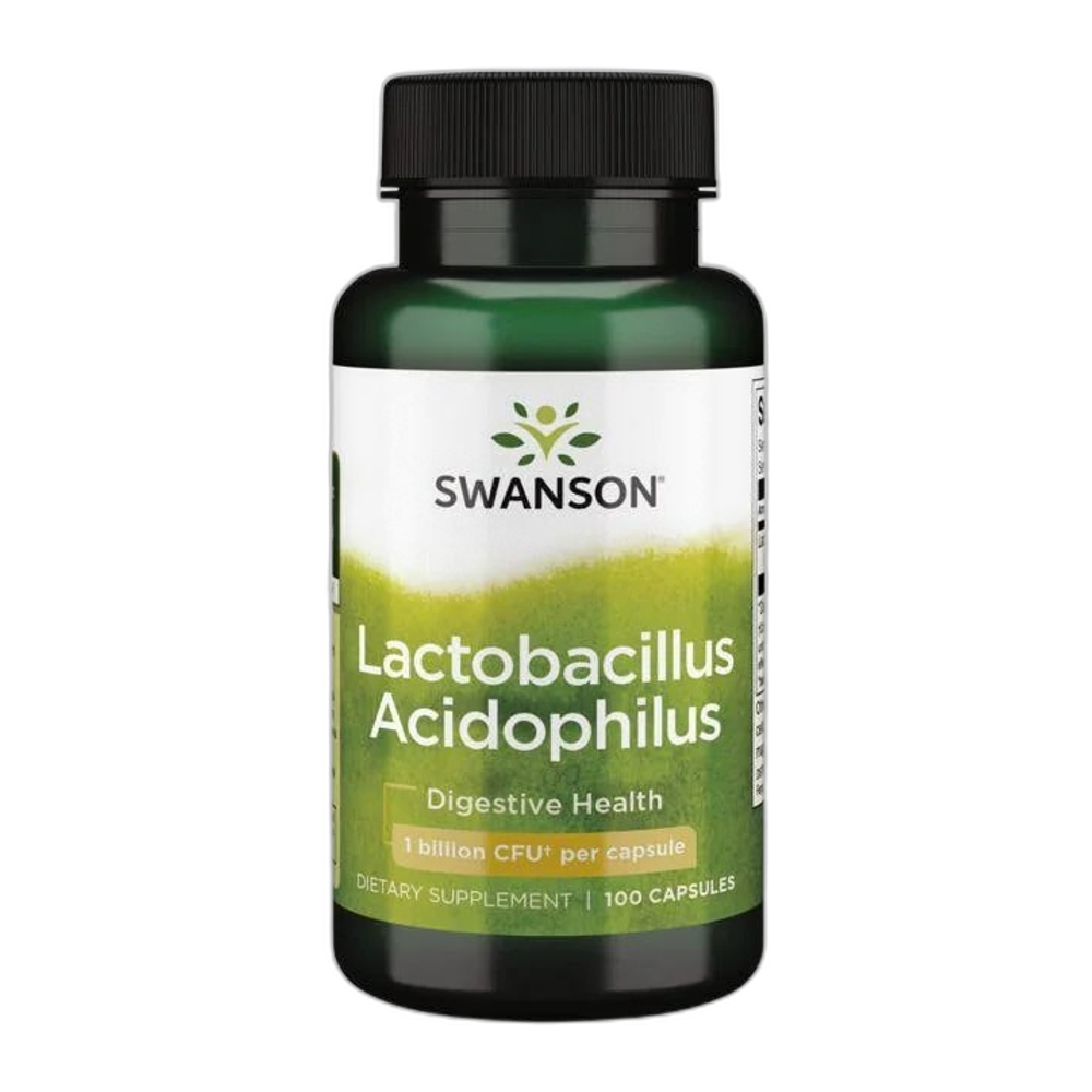Swanson Lactobacillus Acidophilus, 1 billion CFU - 100 caps