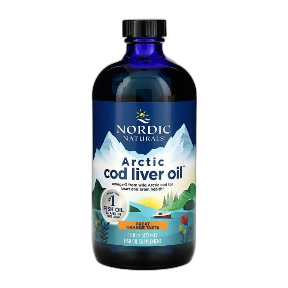 Nordic Naturals Arctic Cod Liver Oil, 1060mg Orange - 473 ml.