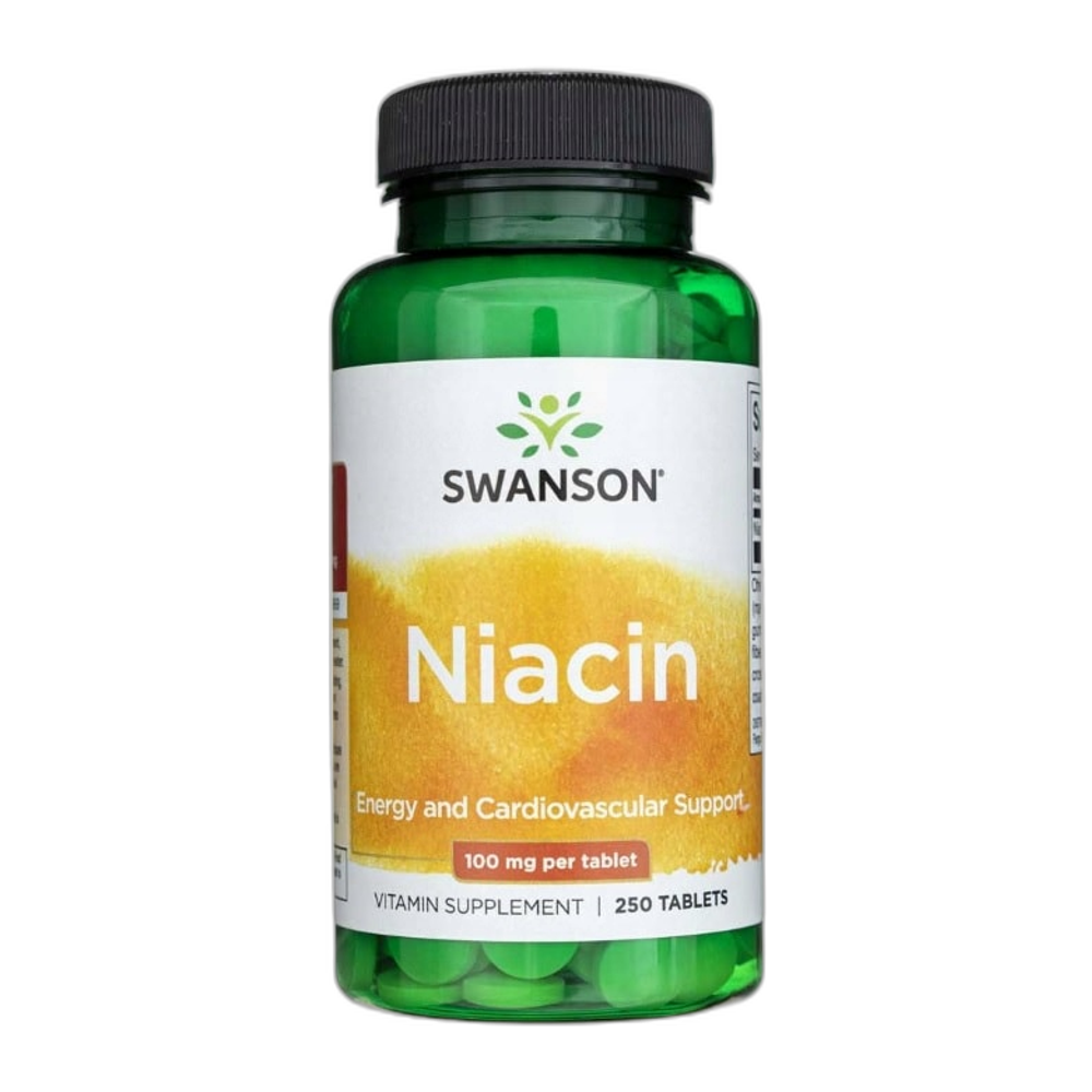 Swanson Niacin, 100mg - 250 tablets