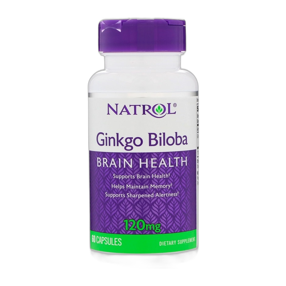 Natrol Ginkgo Biloba, 120mg - 60 caps