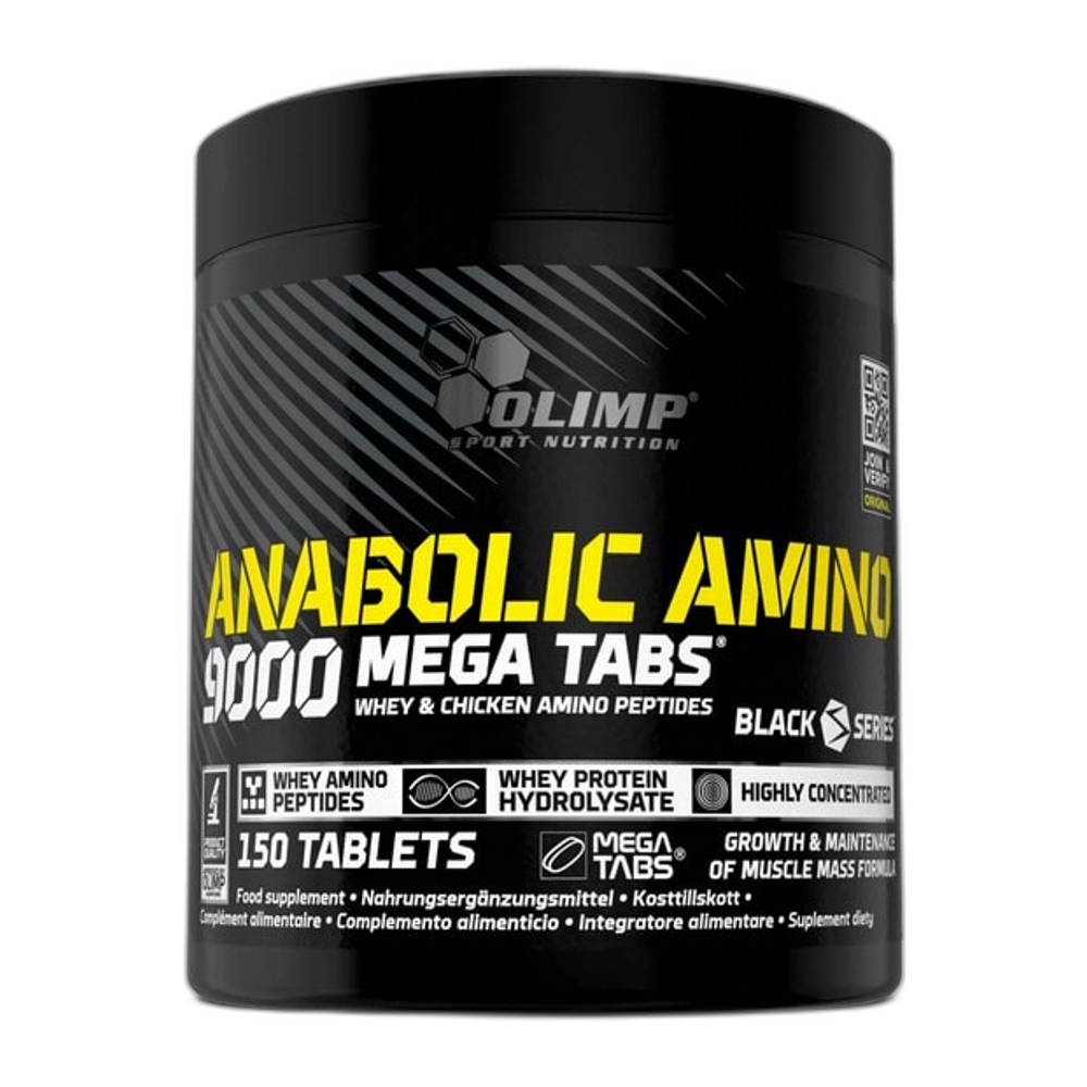 Olimp Nutrition Anabolic Amino 9000, Mega Tabs - 150 tabs