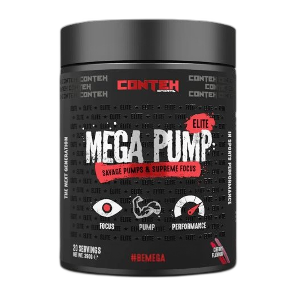 Conteh Sports Mega Pump Elite, Cherry - 390g