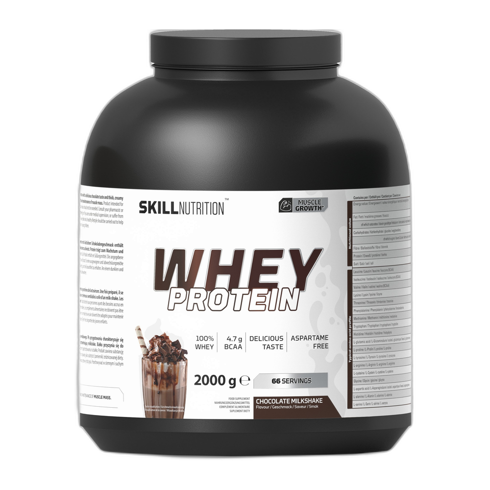 Skill Nutrition Whey Protein Powder - 2000g