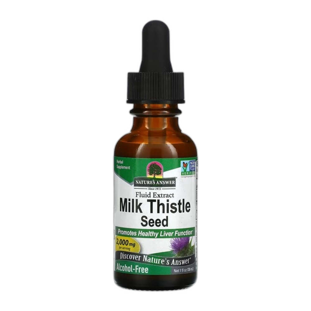 Nature's Answer Milk Thistle Seed Extract, 2000mg - 30 ml.