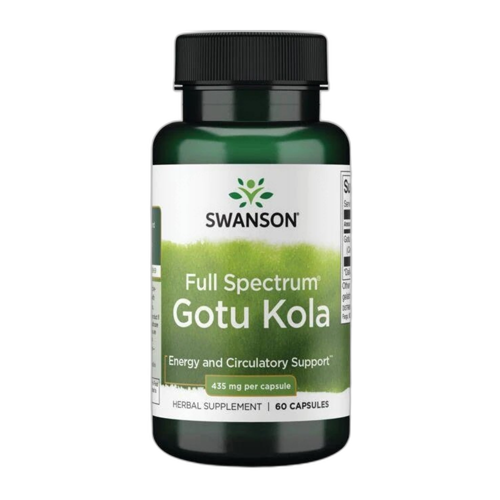 Swanson Full Spectrum Gotu Kola, 435mg - 60 caps