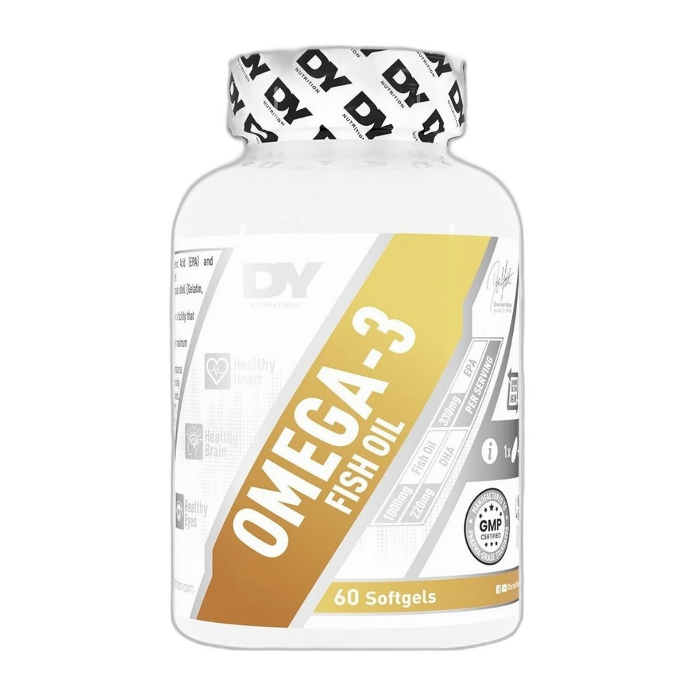 Dorian Yates Omega 3 Fish Oil - 60 softgels