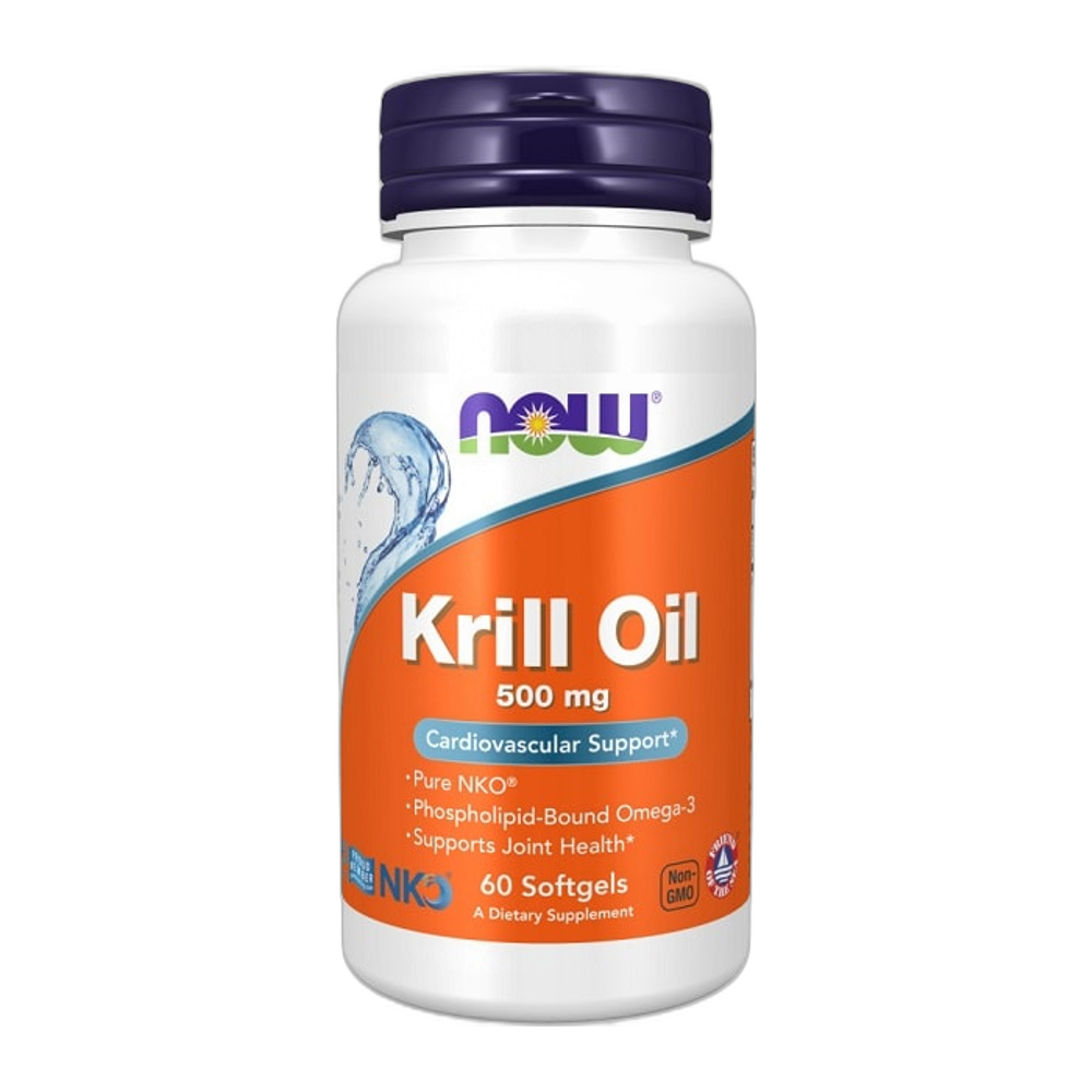 NOW Foods Krill Oil, 500mg - 60 softgels