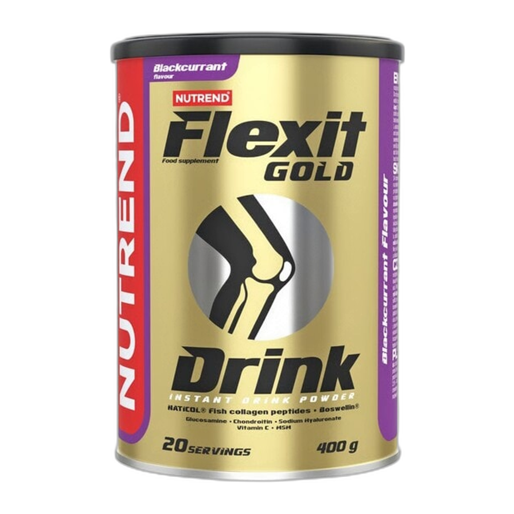 Nutrend Flexit Gold Drink, Blackcurrant - 400g