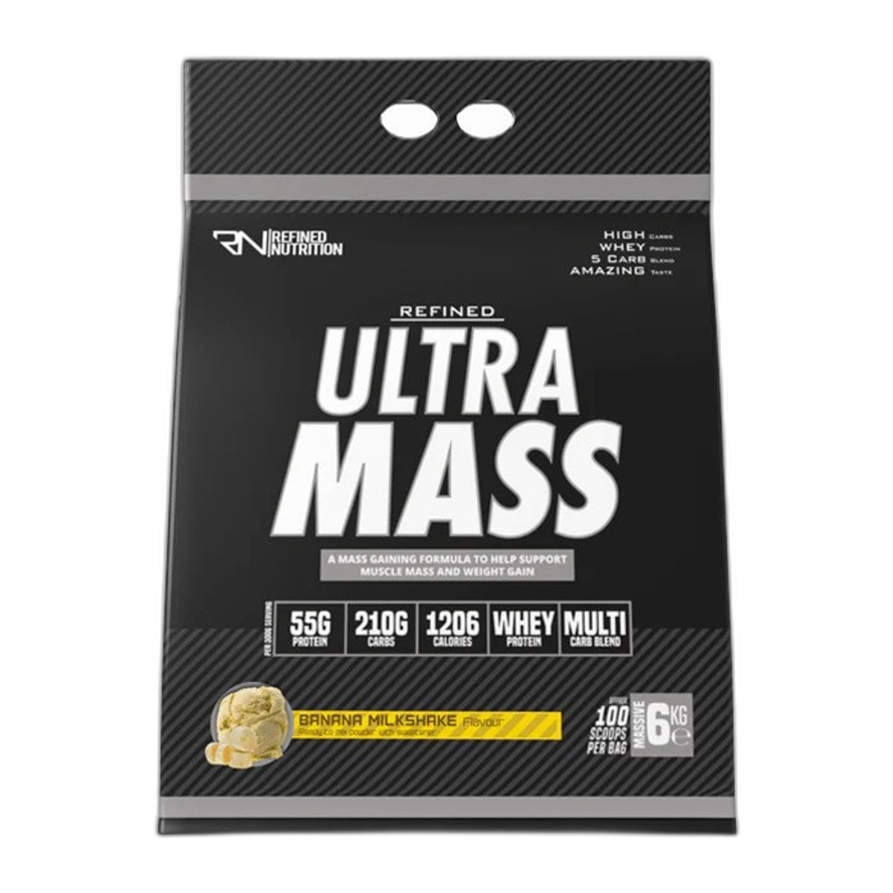 Refined Nutrition Ultra Mass, Banana Milkshake - 6000g