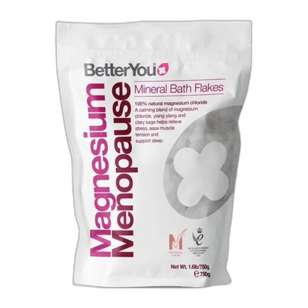 BetterYou Magnesium Menopause Bath Flakes - 750g