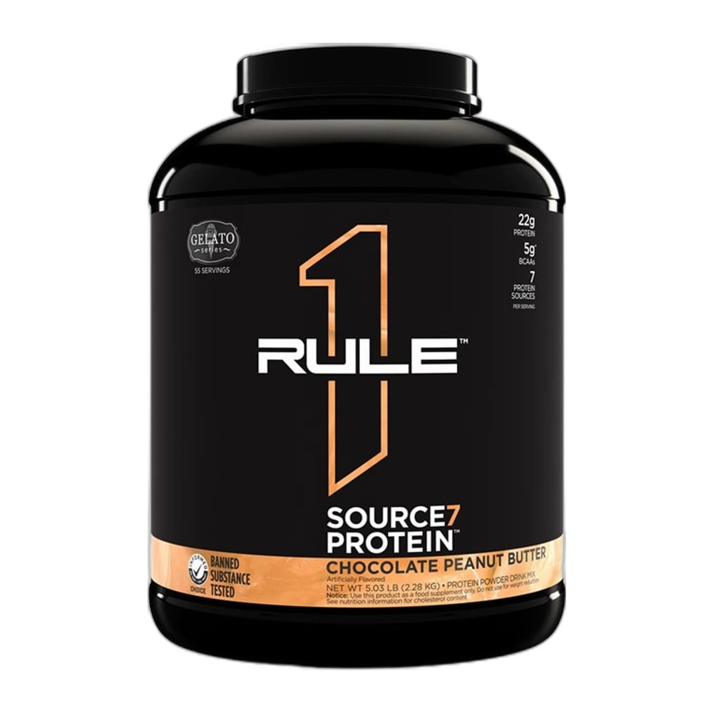 Rule One Source7 Protein, Chocolate Peanut Butter Gelato - 2280g