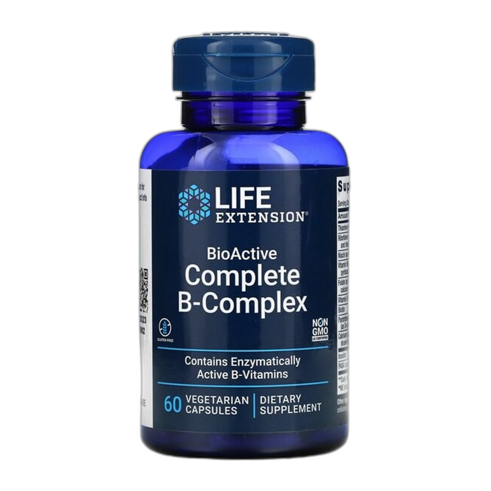 Life Extension Bio-Active Complete B-Complex - 60 vcaps