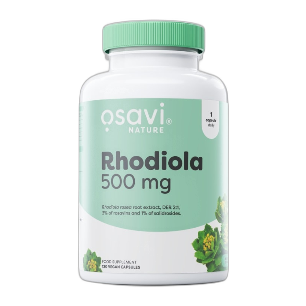 Osavi Rhodiola, 500mg - 120 vegan caps