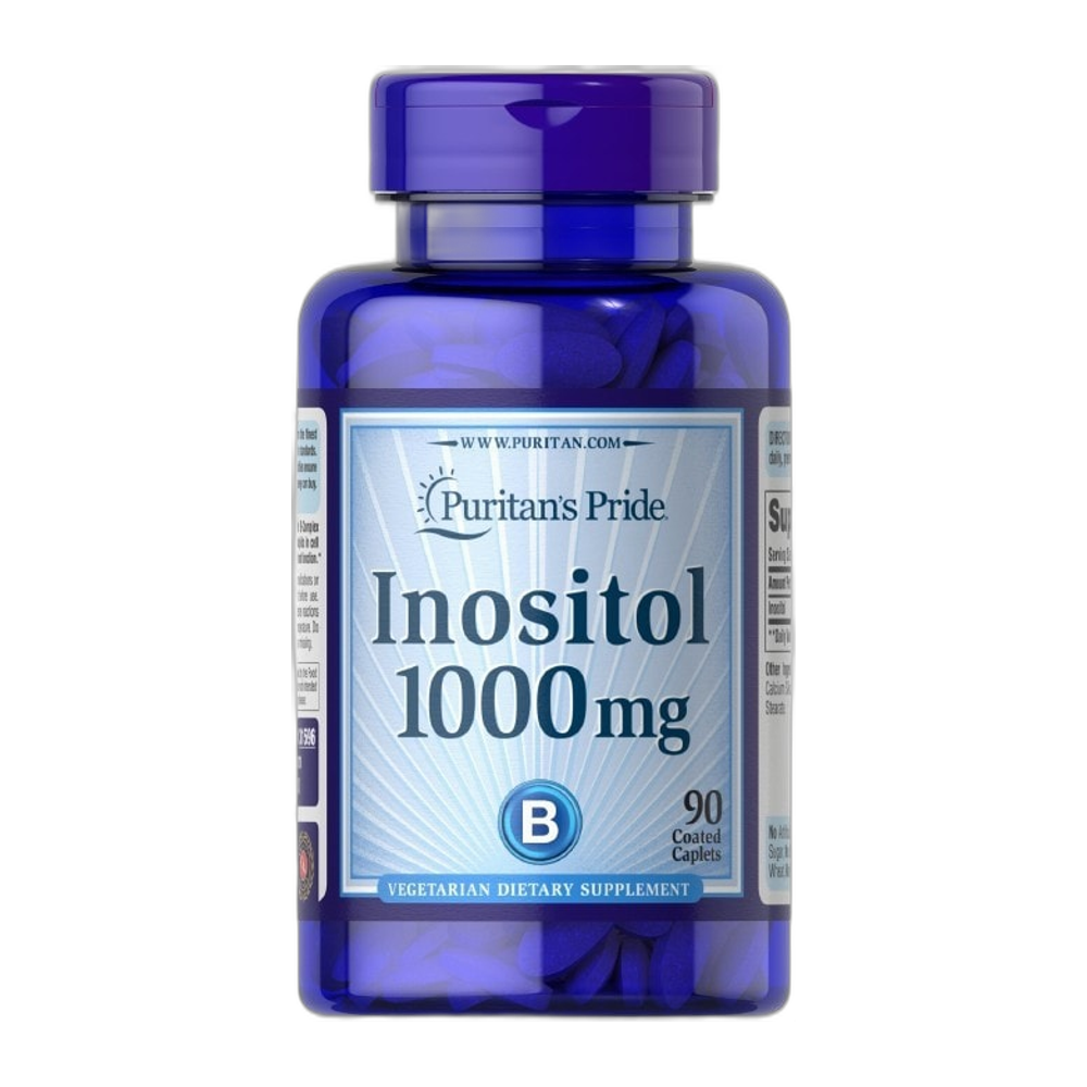 Puritan's Pride Inositol, 1000mg - 90 caplet