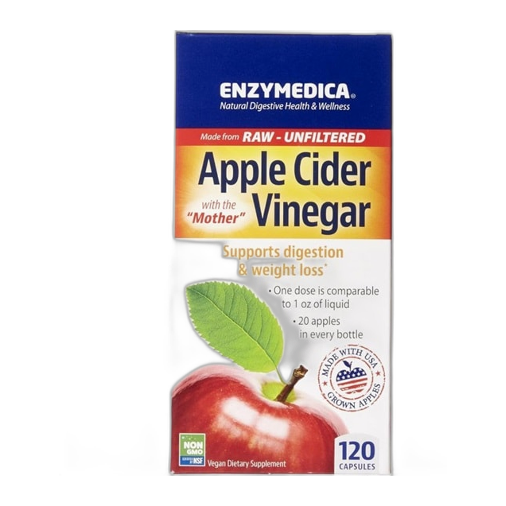 Enzymedica Apple Cider Vinegar - 120 caps