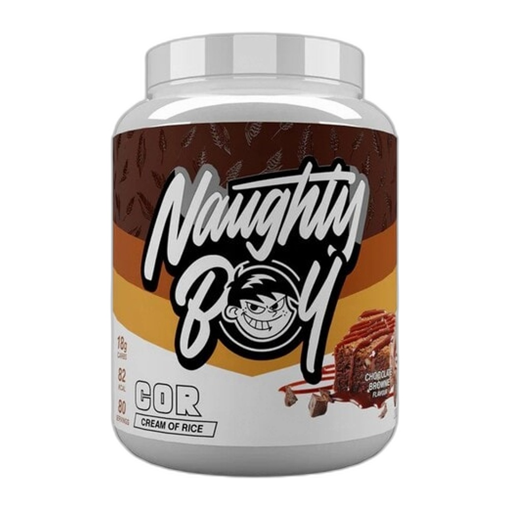 Naughty Boy Cream of Rice, Chocolate Brownie - 2000g
