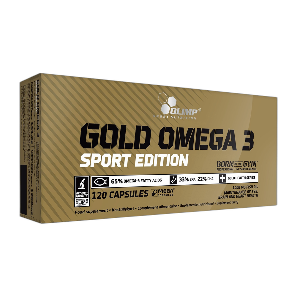 Olimp Nutrition Gold Omega 3, Sport Edition - 120 caps
