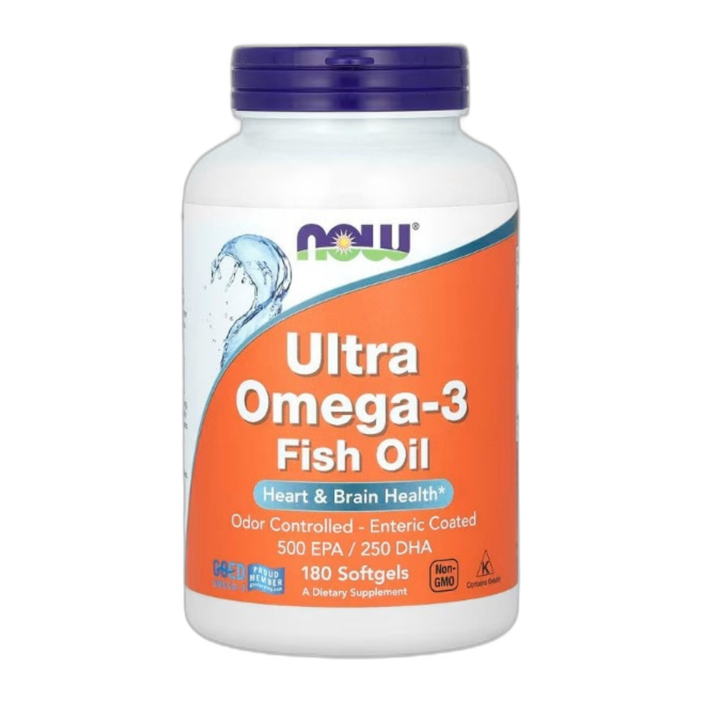 NOW Foods Ultra Omega-3 - 180 softgels