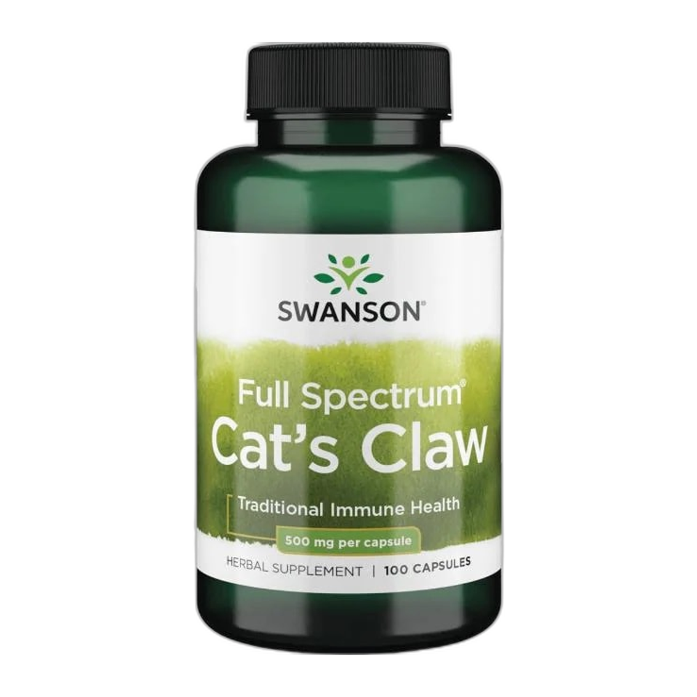 Swanson Cat's Claw, 500mg - 100 caps