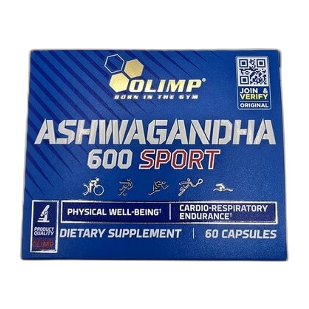 Olimp Nutrition Ashwagandha 600 Sport - 60 caps (EAN 842161100409)