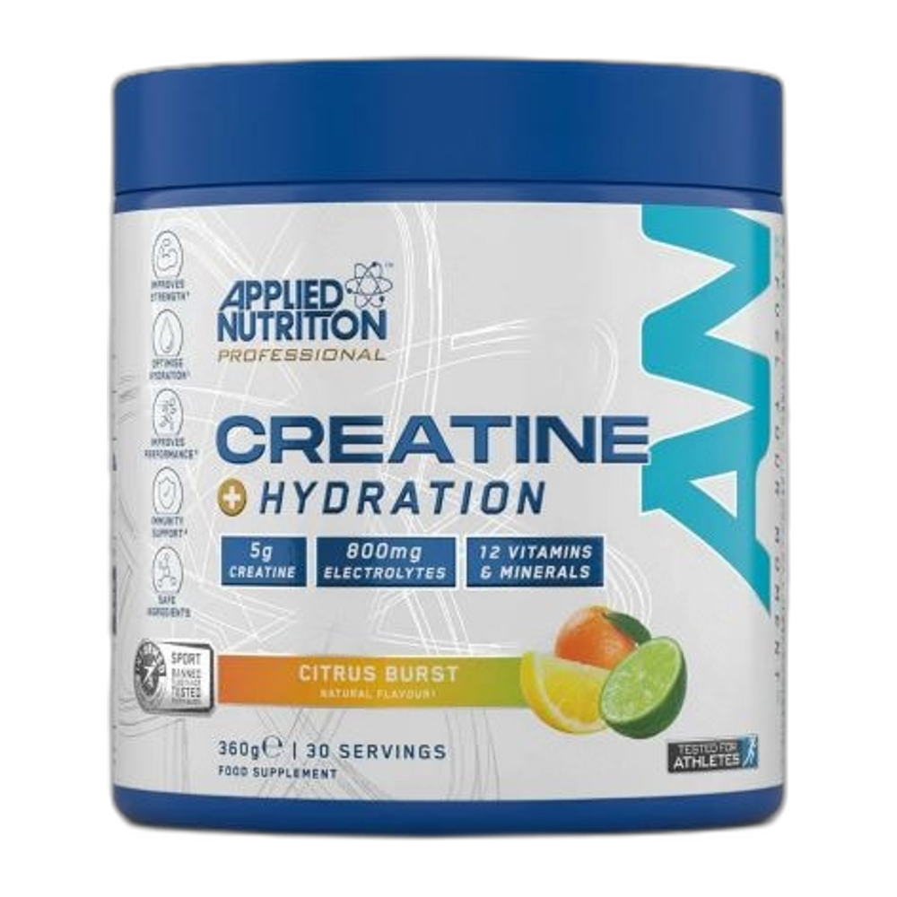 Applied Nutrition Creatine + Hydration, Citrus Burst - 360g