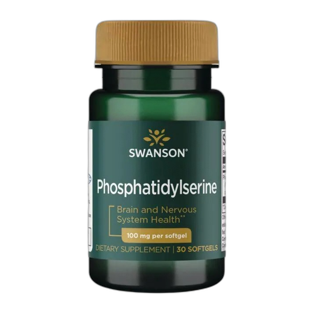 Swanson Phosphatidylserine, 100mg - 30 softgels